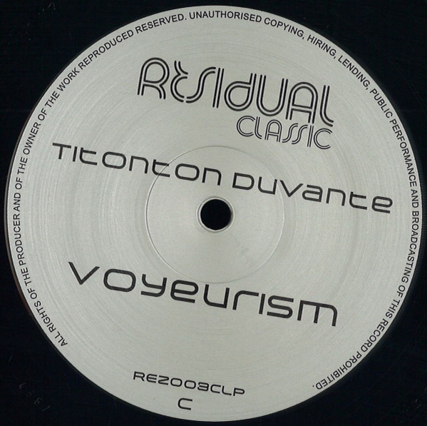 Titonton Duvanté - Voyeurism | Residual Classic (REZ003CLP) - 3