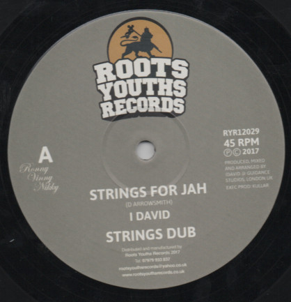 I-David - Strings For Jah / Until Next Time | Roots Youths Records (RYR12029)
