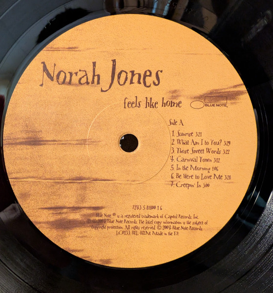 Norah Jones - Feels Like Home | Blue Note (7243 5 84800 1 6) - 3 Norah Jones - Feels Like Home | Blue Note (7243 5 84800 1 6) - 3