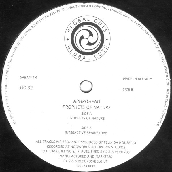 Aphrohead - Prophets Of Nature | Global Cuts (GC 32)