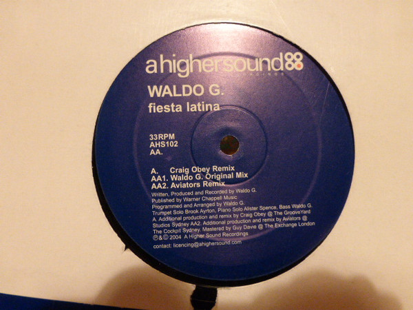 Waldo Garrido - Fiesta Latina | A Higher Sound Recordings (AHS102)