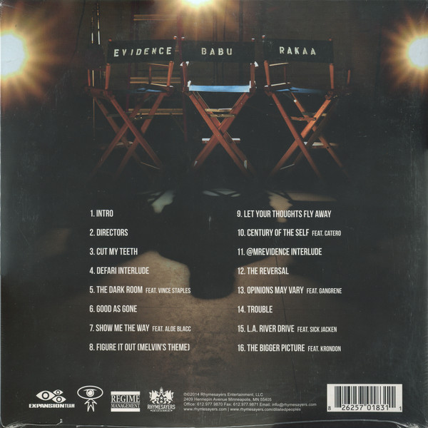 Dilated Peoples - Directors Of Photography | Rhymesayers Entertainment (RSE0183-1) - 2 Dilated Peoples - Directors Of Photography | Rhymesayers Entertainment (RSE0183-1) - 2