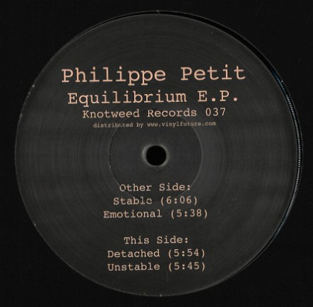 Philippe Petit - Equilibrium E.P. | Knotweed Records (Knotweed Records 037) - 2