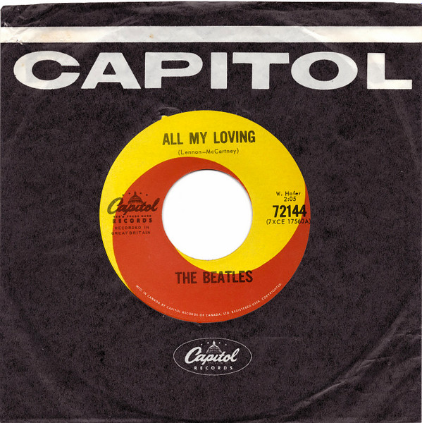 The Beatles - All My Loving | Capitol Records (72144)