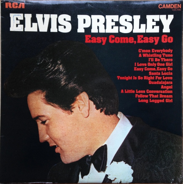 Elvis Presley - Easy Come, Easy Go | RCA Camden (CDS 1146)