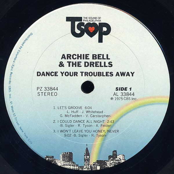 Archie Bell & The Drells - Dance Your Troubles Away | TSOP (PZ 33844) - 3