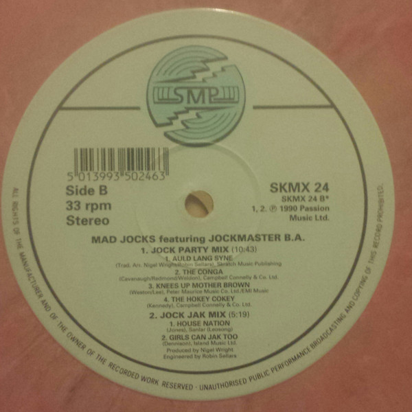 Mad Jocks Feat. Jockmaster B.A. - Party Four | SMP (SKMX 24) - 4