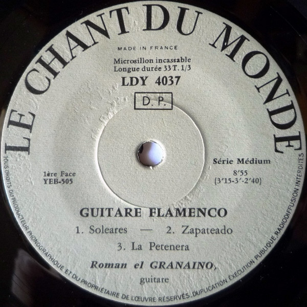 Roman El Granaino - Guitare Flamenco | Le Chant Du Monde (LDY 4037) - 3