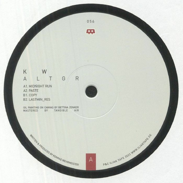 Konrad Wehrmeister - ALTGR | Ilian Tape (IT056)