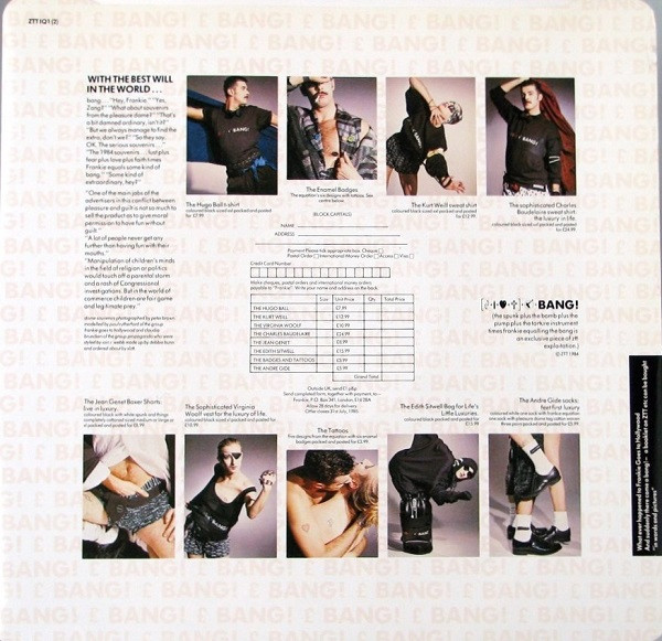 Frankie Goes To Hollywood - Welcome To The Pleasuredome | ZTT (ZTT IQ1) - 11