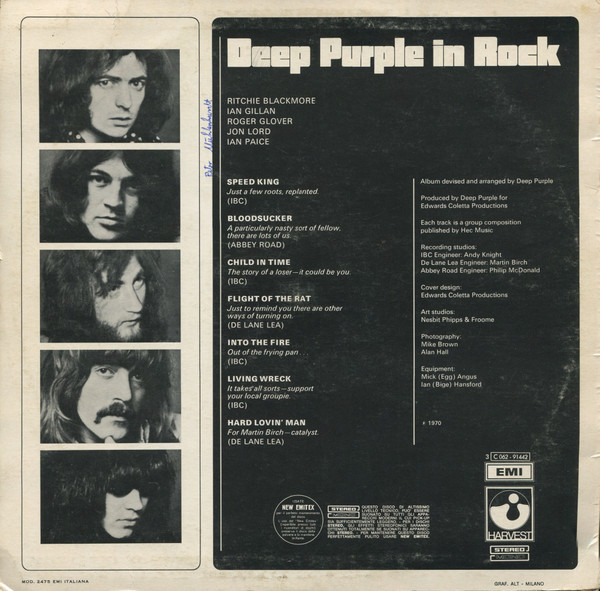 Deep Purple - In Rock | Harvest (3C 062-91 442) - 2 Deep Purple - In Rock | Harvest (3C 062-91 442) - 2