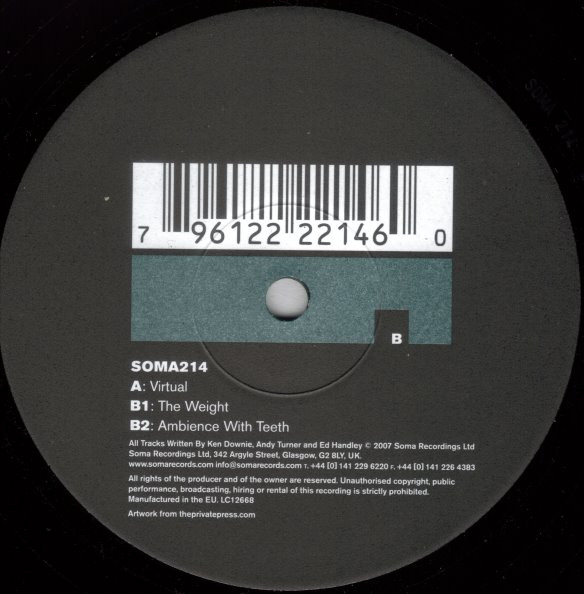 The Black Dog - Virtual | Soma Quality Recordings (SOMA 214) - main