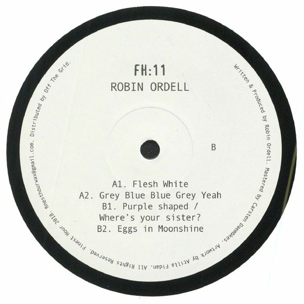 Robin Ordell - FH:11 | Finest Hour Records (FH 11) - 2