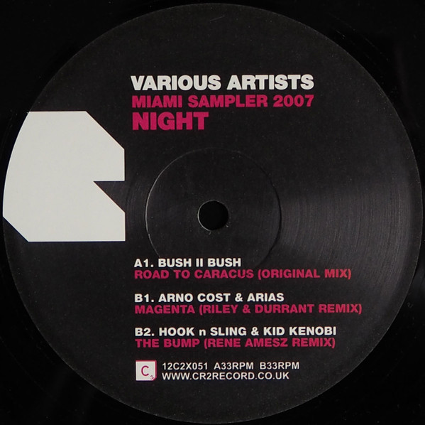 Various - Miami Sampler 2007 Night | Cr2 Records (12C2X051) - 4