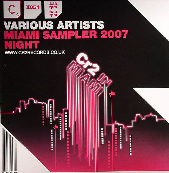 Various - Miami Sampler 2007 Night | Cr2 Records (12C2X051)