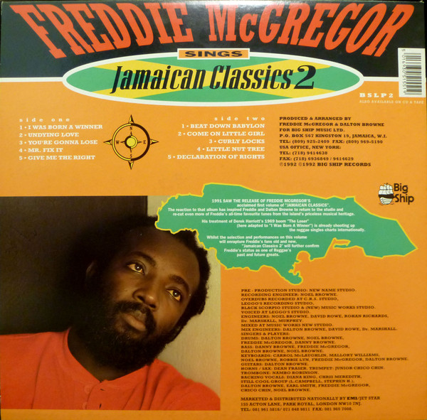 Freddie McGregor - Sings Jamaican Classics 2 | Big Ship (BSLP2) - 2