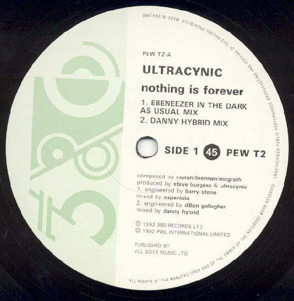 Ultracynic - Nothing Is Forever | 380 Records (PEW T2) - 3 Ultracynic - Nothing Is Forever | 380 Records (PEW T2) - 3