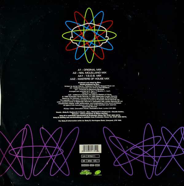 Baby D - (Everybody's Got To Learn Sometime) I Need Your Loving | Systematic (SYSX 11) - 2