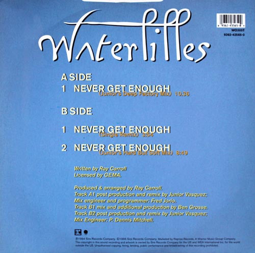 Waterlillies - Never Get Enough | Sire (W 0305 T) - 2
