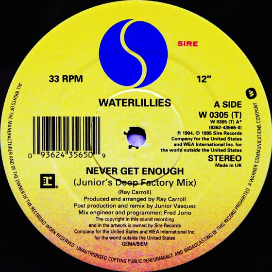 Waterlillies - Never Get Enough | Sire (W 0305 T) - 3