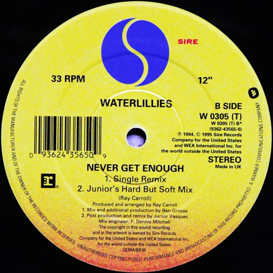 Waterlillies - Never Get Enough | Sire (W 0305 T) - 4