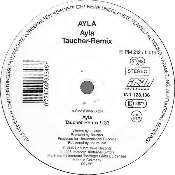 Ayla - Ayla (Taucher-Remix) | Maddog (INT 128.136) - main