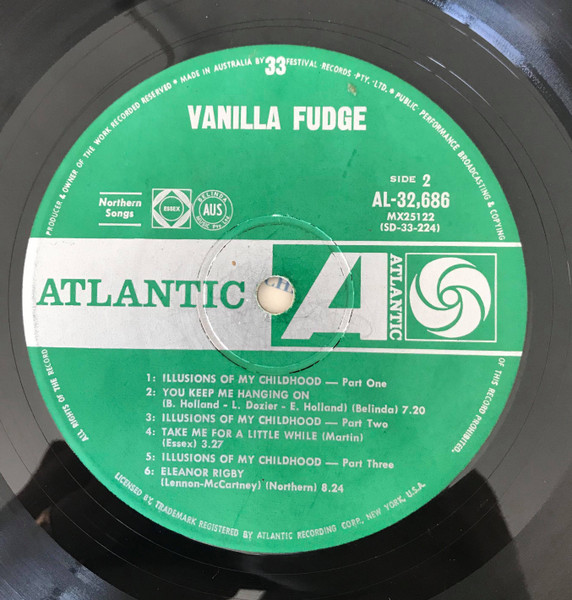 Vanilla Fudge - Vanilla Fudge | Atlantic (AL-32,686) - 4