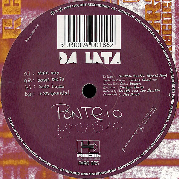 Da Lata - Ponteio | Far Out Recordings (FARO 005)