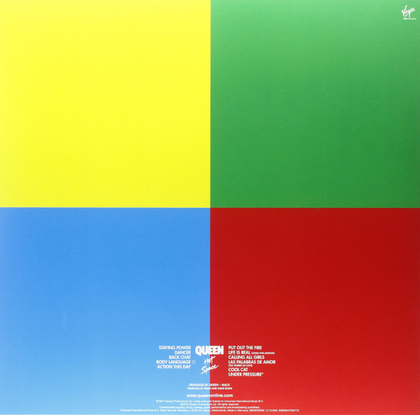 Queen - Hot Space | Virgin EMI Records (00602547202772) - 2