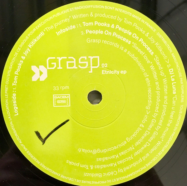 Various - Etnicity EP | Grasp Records (GRASP02) - 3 Various - Etnicity EP | Grasp Records (GRASP02) - 3