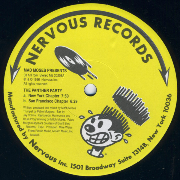 Mad Moses - The Panther Party | Nervous Records (NE 20208)