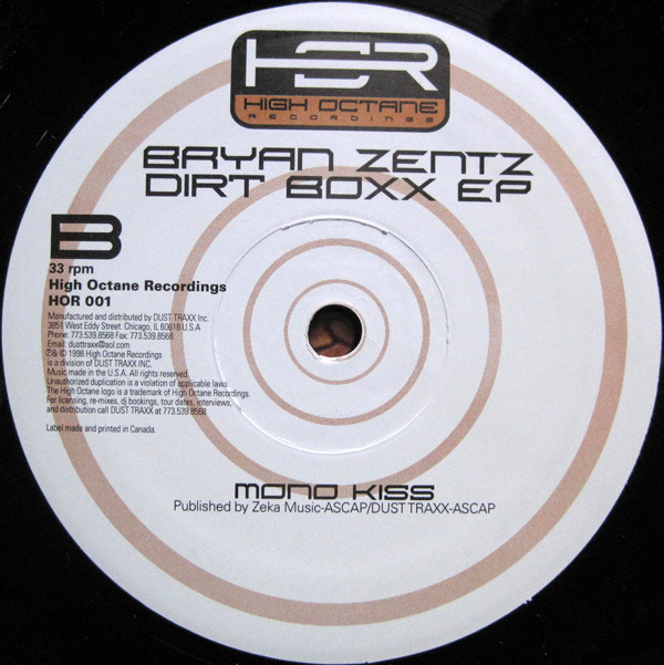 Bryan Zentz - Dirt Boxx EP | High Octane Recordings (HOR 003) - 4