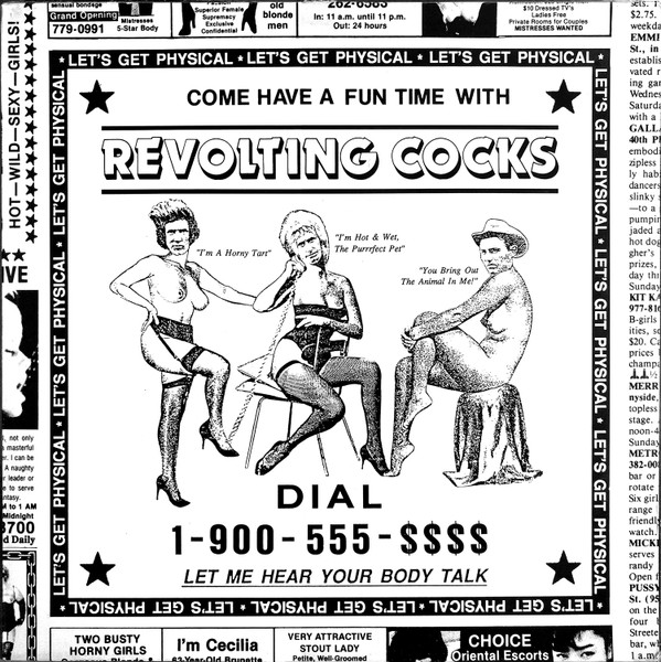 Revolting Cocks - (Let's Get) Physical | Wax Trax! Europe (WAX 086)