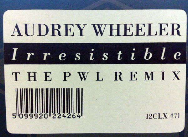 Audrey Wheeler - Irresistible | Capitol Records (12CLX 471) - 3
