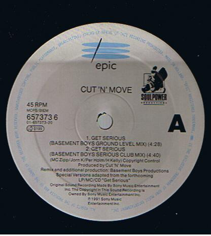 Cut 'N' Move - Get Serious | Epic (657373 6) - 2