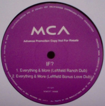 If? - Everything & More | MCA Records (WMCST 1606) - 2