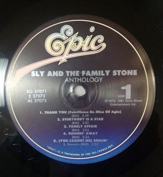 Sly & The Family Stone - Anthology | Epic (EG 37071) - 4
