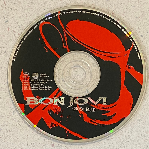 Bon Jovi - Cross Road (The Best Of Bon Jovi) | Mercury (314 526 013-2) - 4 Bon Jovi - Cross Road (The Best Of Bon Jovi) | Mercury (314 526 013-2) - 4