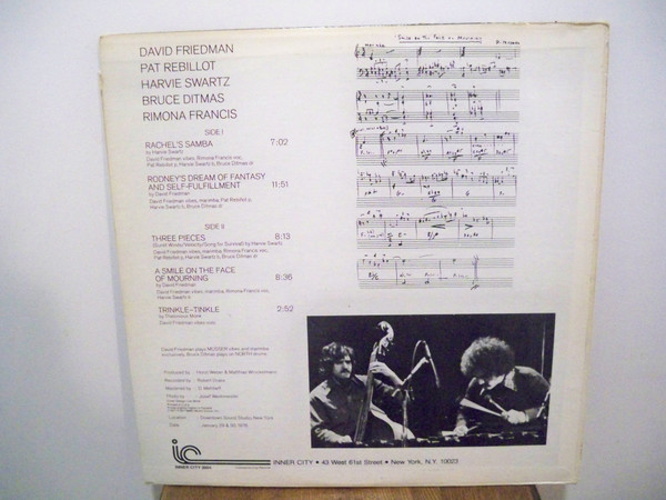 David Friedman - Futures Passed | Inner City Records (IC 3004) - 4