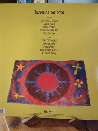 Temple Of The Dog - Temple Of The Dog | A&M Records (75021 5350 1) - 2