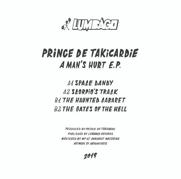 Prince de Takicardie - A Man's Hurt EP | Lumbago (LMBG07) - 2