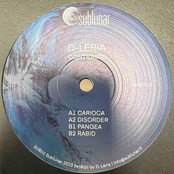 D-Leria - Contrasto | Sublunar (SUBL012) - main