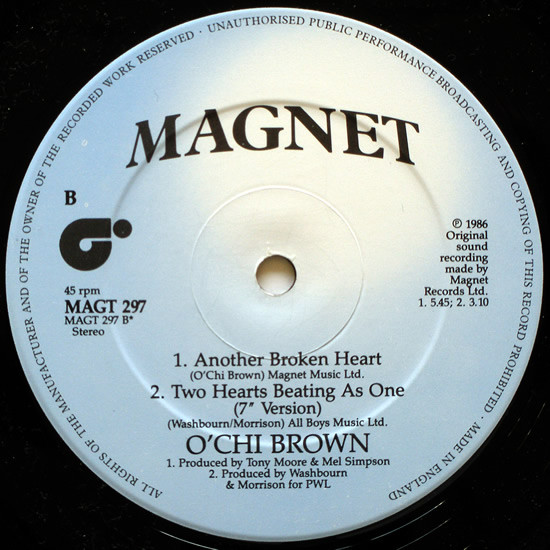 O'Chi Brown - Two Hearts Beating As One (Extended Version) | Magnet (MAGT 297) - 4