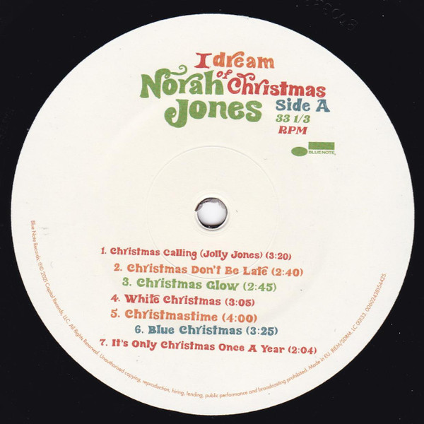 Norah Jones - I Dream Of Christmas | Blue Note (00602438154425)