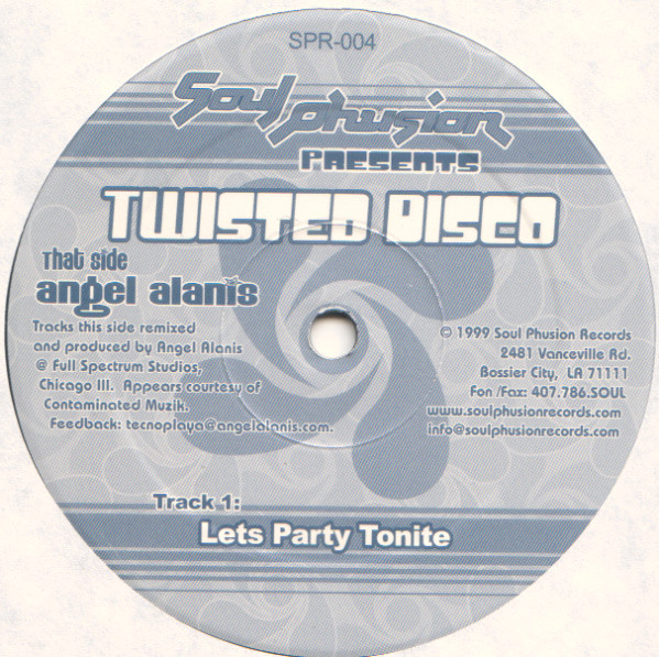 Supa Fly & Angel Alanis - Twisted Disco | Soul Phusion Records (SPR-004)