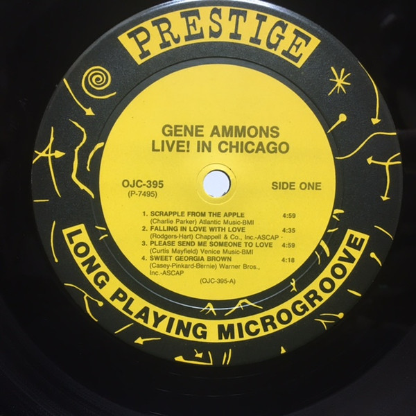Gene Ammons - Live! In Chicago | Prestige (P-7495) - 4 Gene Ammons - Live! In Chicago | Prestige (P-7495) - 4