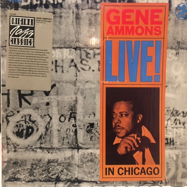 Gene Ammons - Live! In Chicago | Prestige (P-7495)