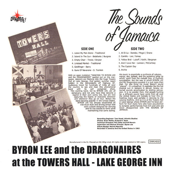 Byron Lee And The Dragonaires - The Sounds Of Jamaica | Dynamite! (DNM14010) - 2 Byron Lee And The Dragonaires - The Sounds Of Jamaica | Dynamite! (DNM14010) - 2