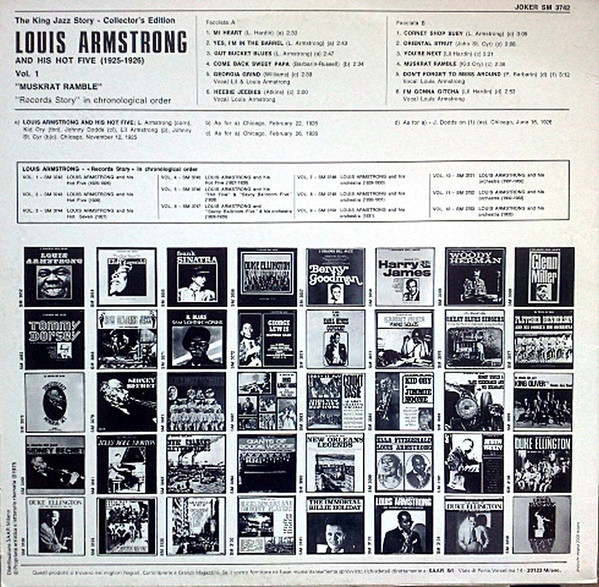 Louis Armstrong & His Hot Five - Muskrat Ramble 1925 - 1926 | Joker (SM 3742) - 2