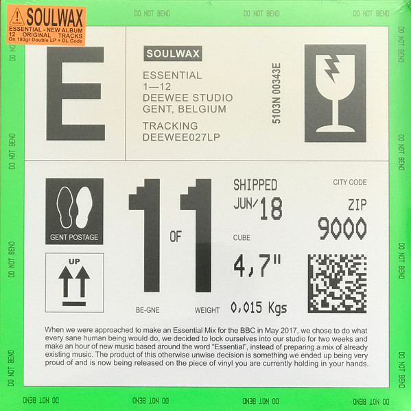 Soulwax - Essential | Deewee (DEEWEE027LP) - 2